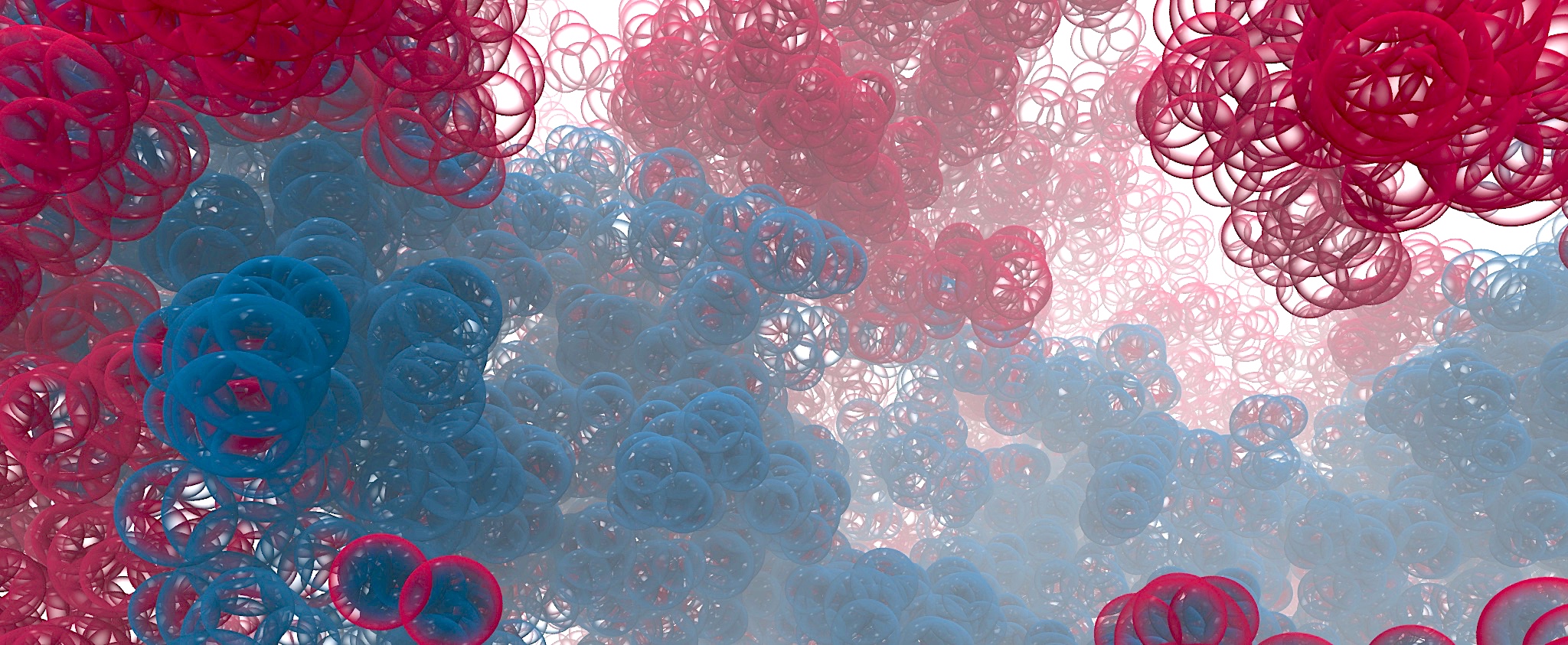 Abstract picture of molecules