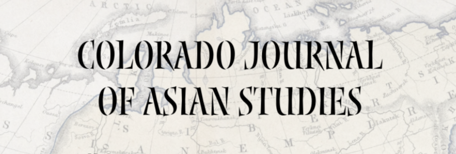 Colorado Journal of Asian Studies